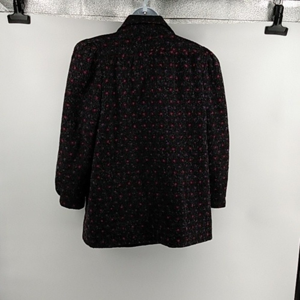 Karizma East Lid size 12 black with pink and Purple Polka dot jacket - Picture 9 of 9